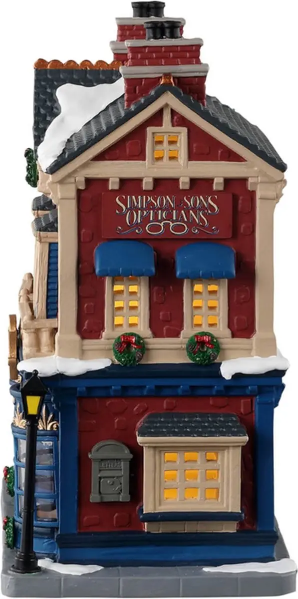 Lemax Simpson & Sons Opticians Kerstdecoratie - Mix