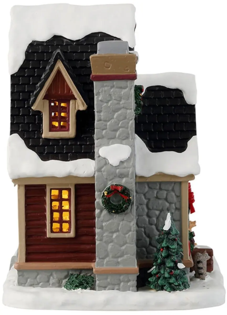 Lemax Christmas Cabin Verlicht Gebouw - Mix
