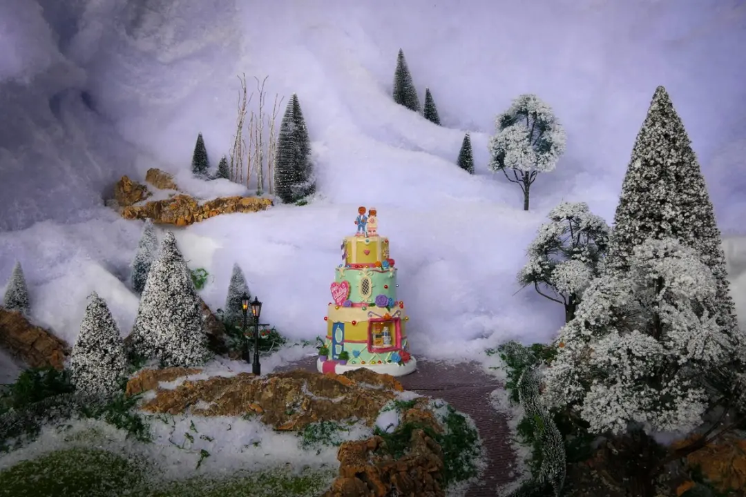 Lemax Wendy's Wedding Cakes Verlicht Gebouw - Exclusief Adapter