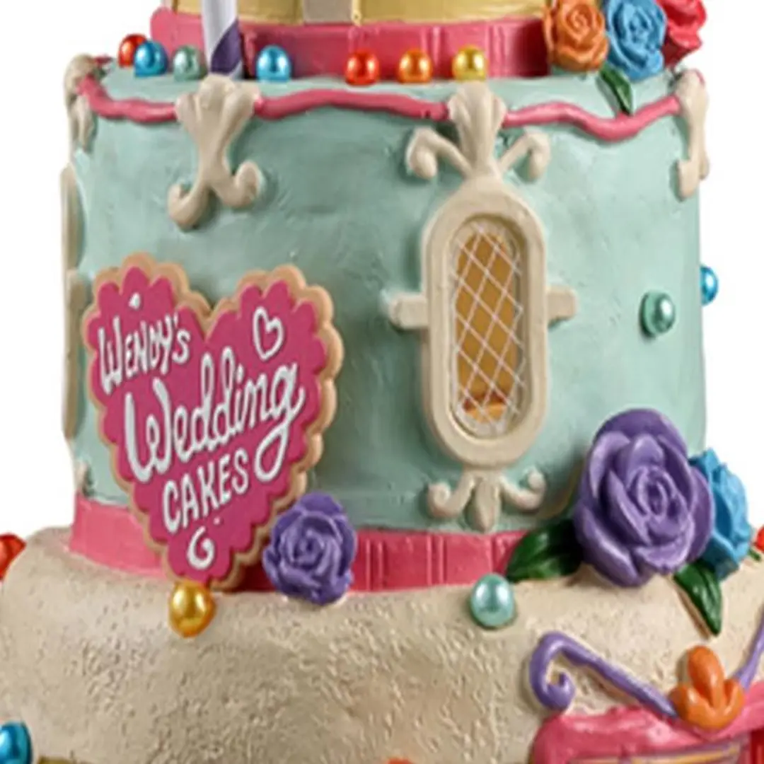 Lemax Wendy's Wedding Cakes Verlicht Gebouw - Exclusief Adapter