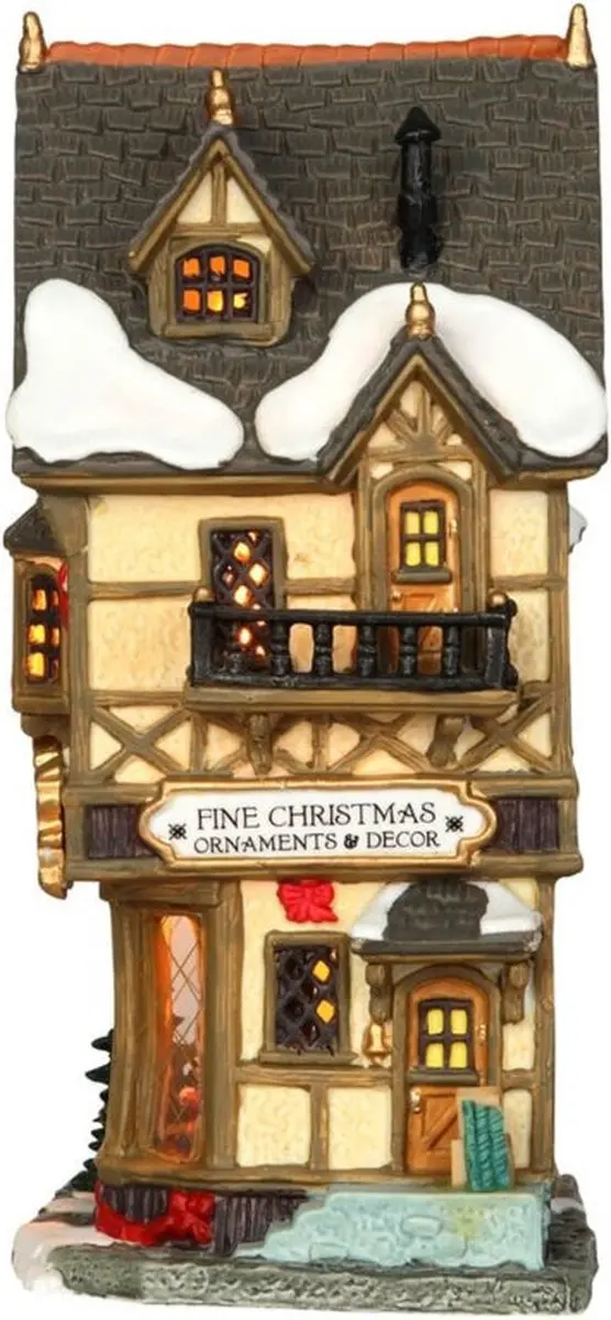 Lemax Tannenbaum Christmas Shoppe Kerstdorp - Met verlichting