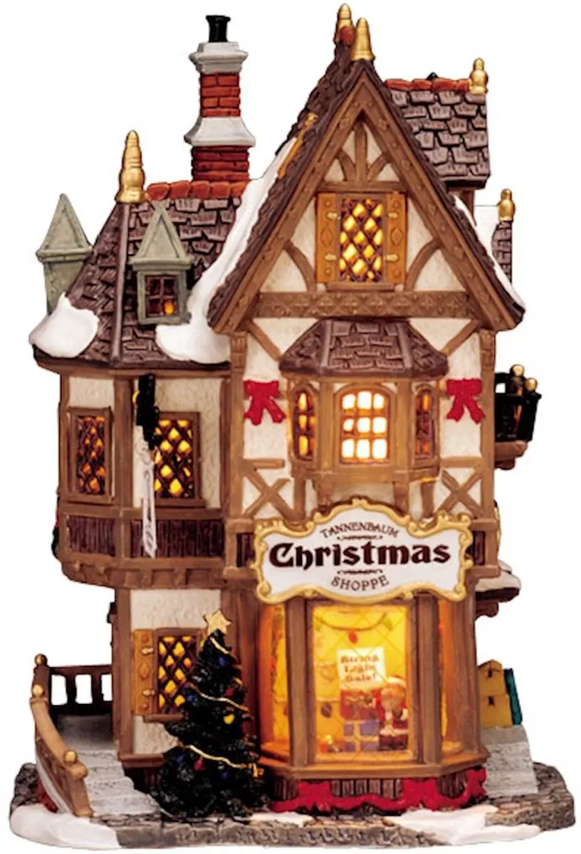 Lemax Tannenbaum Christmas Shoppe Kerstdorp - Met verlichting - afbeelding 6 van 6