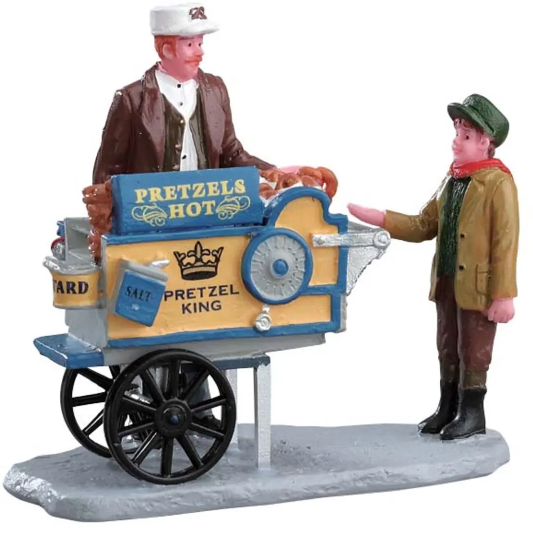Lemax Pretzel King Pretzel Kar