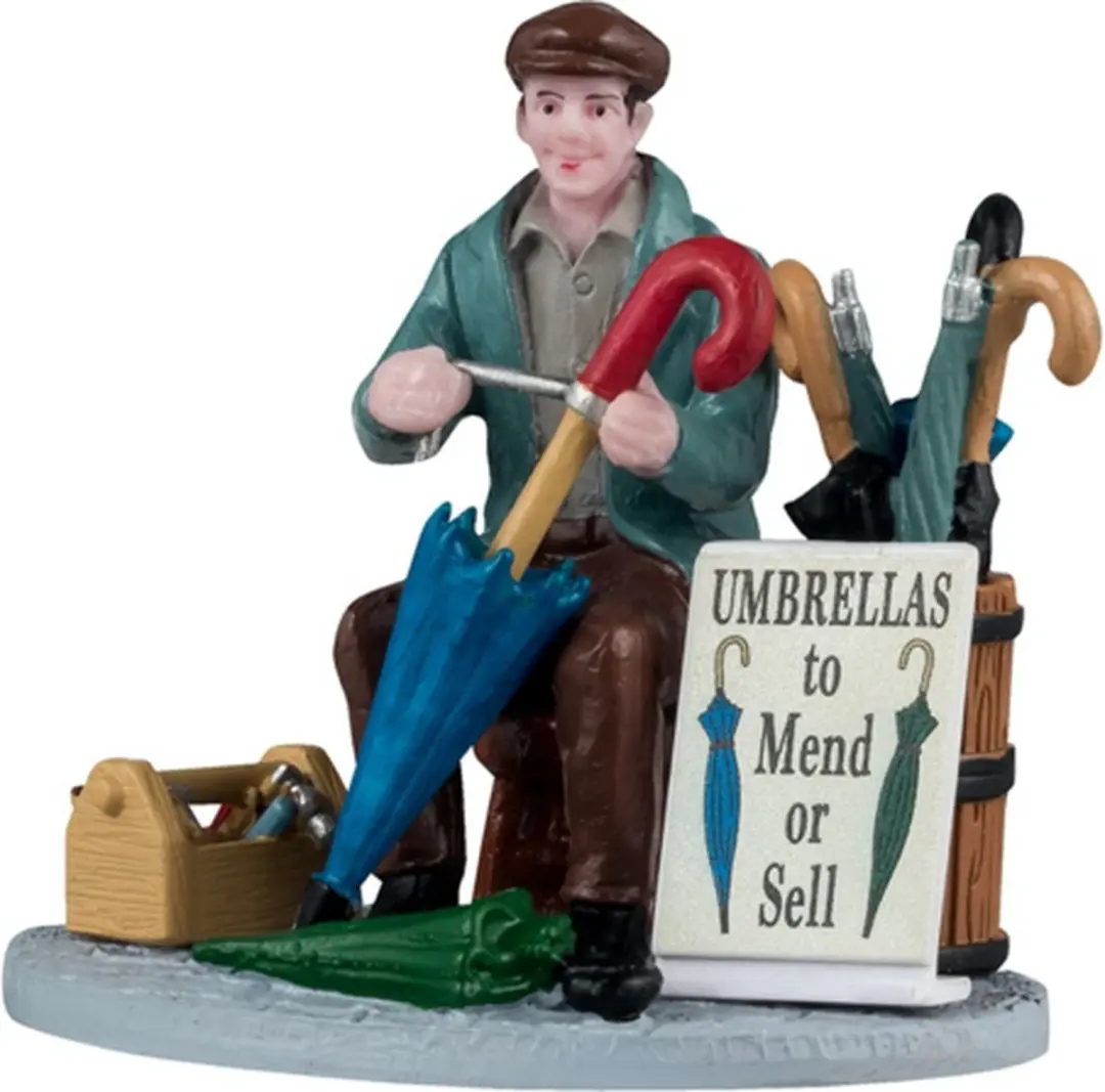 Lemax Umbrella Vendor