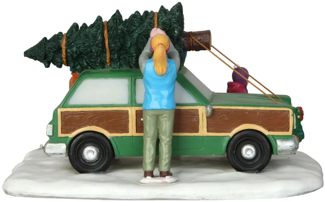Lemax Kerstboom Transport - Meerkleurig