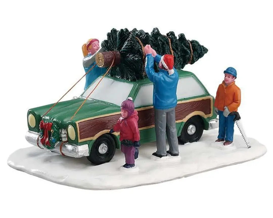 Lemax Kerstboom Transport - Meerkleurig