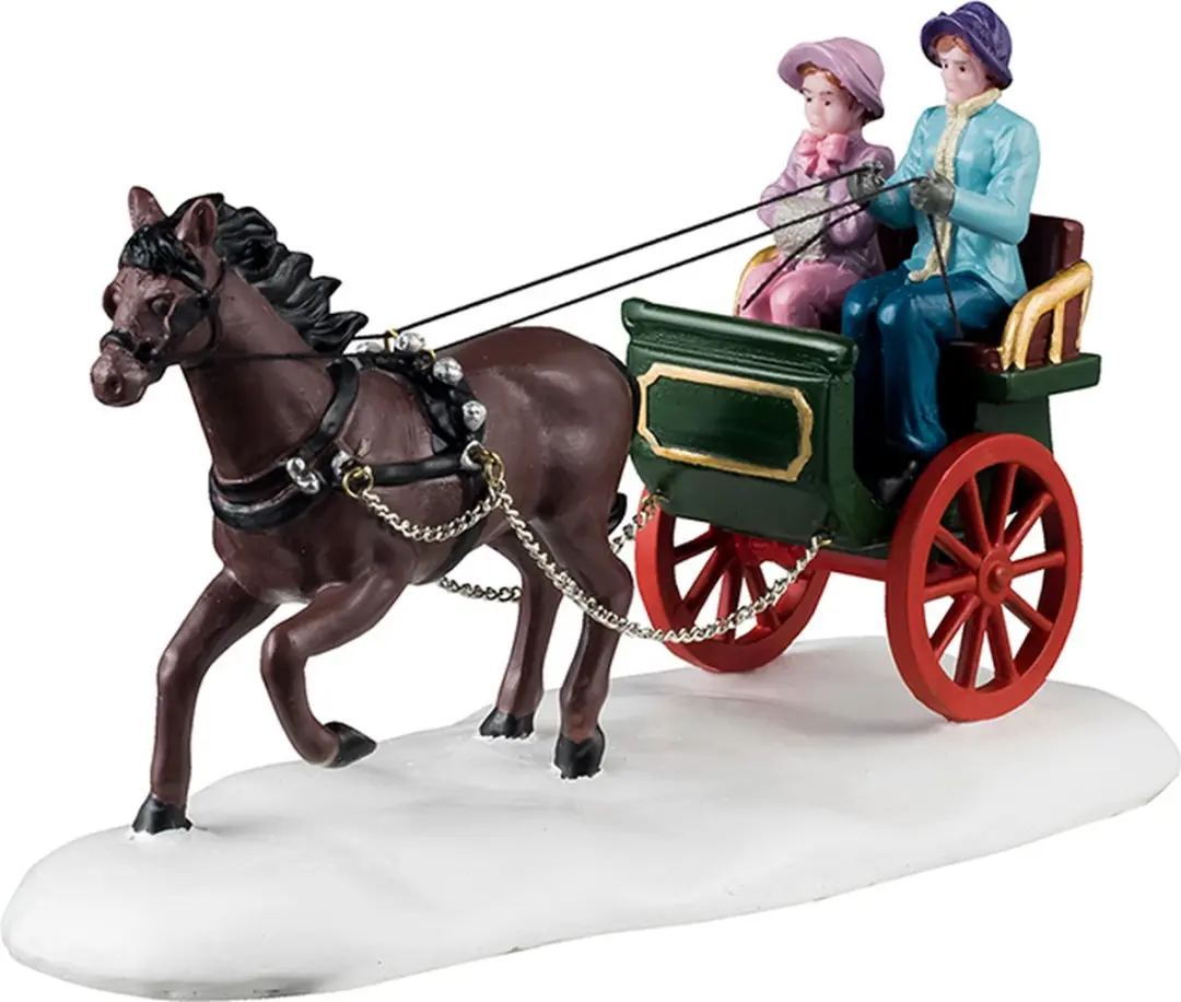 Lemax Winter Carriage Ride