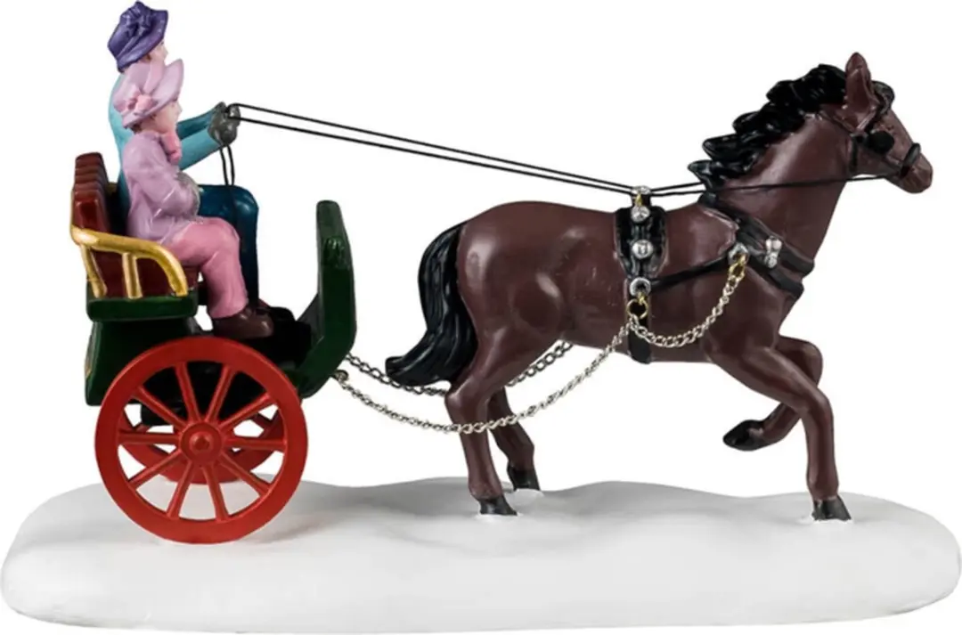 Lemax Winter Carriage Ride