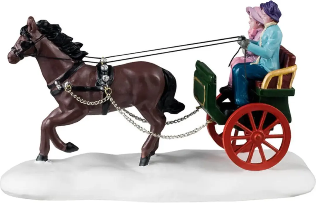 Lemax Winter Carriage Ride