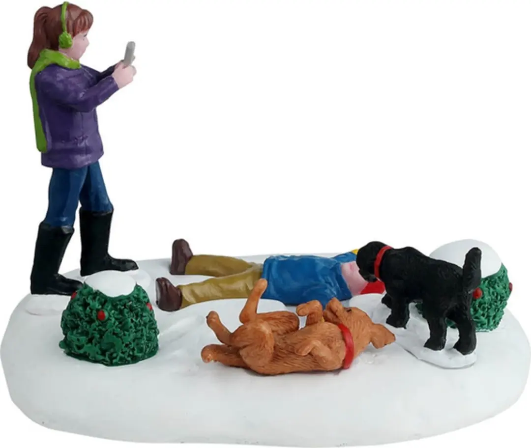 Lemax Snow Angel's Best Friend - 1 Stuks - Mehrfarbig
