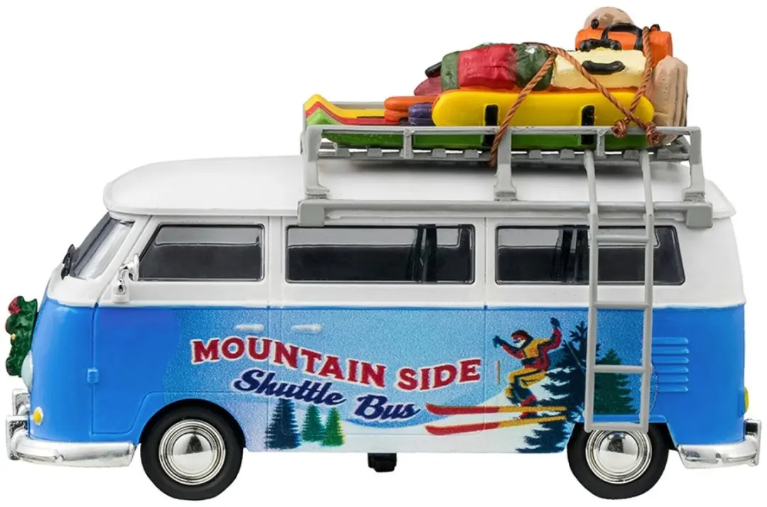Lemax Ski Van - 1 Stuks - Meerkleurig