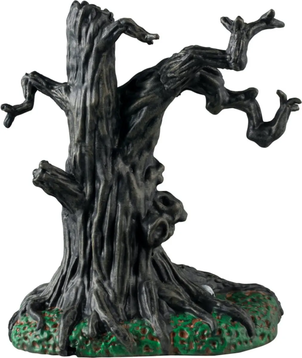 Lemax Spooky Town Creepy Tree - Met Licht