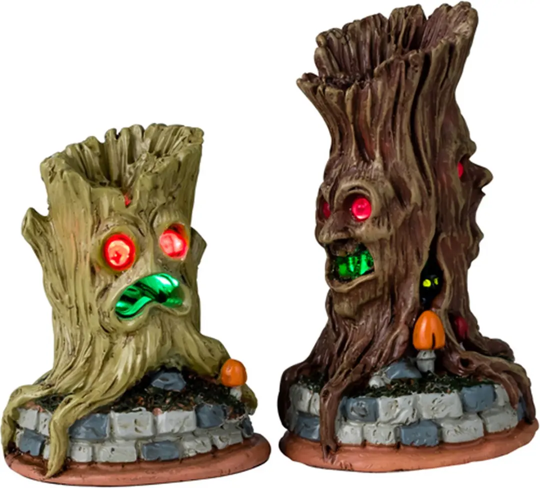 Lemax Spooky Town Spooky Tree Trunks