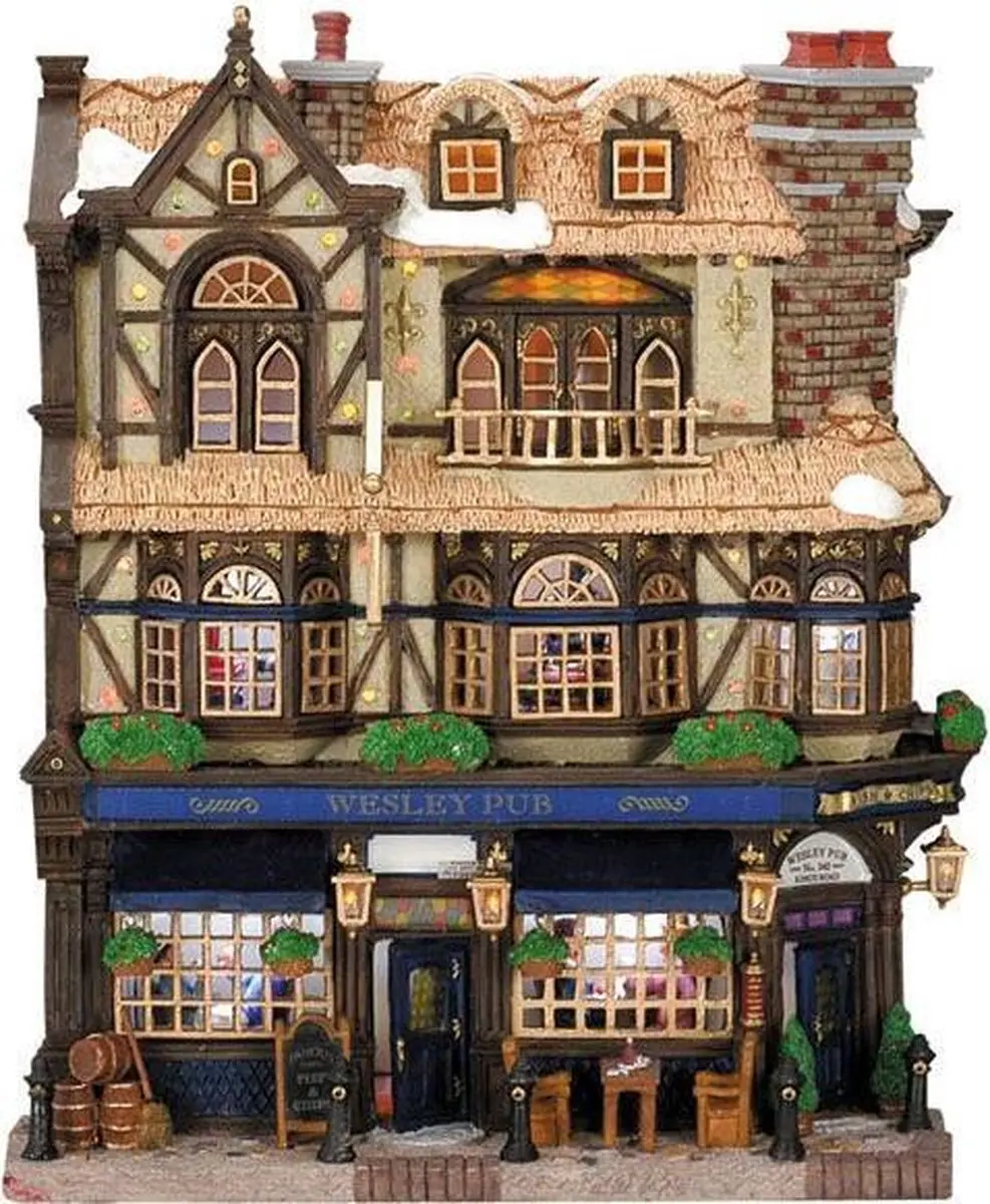 Lemax Wesley Pub