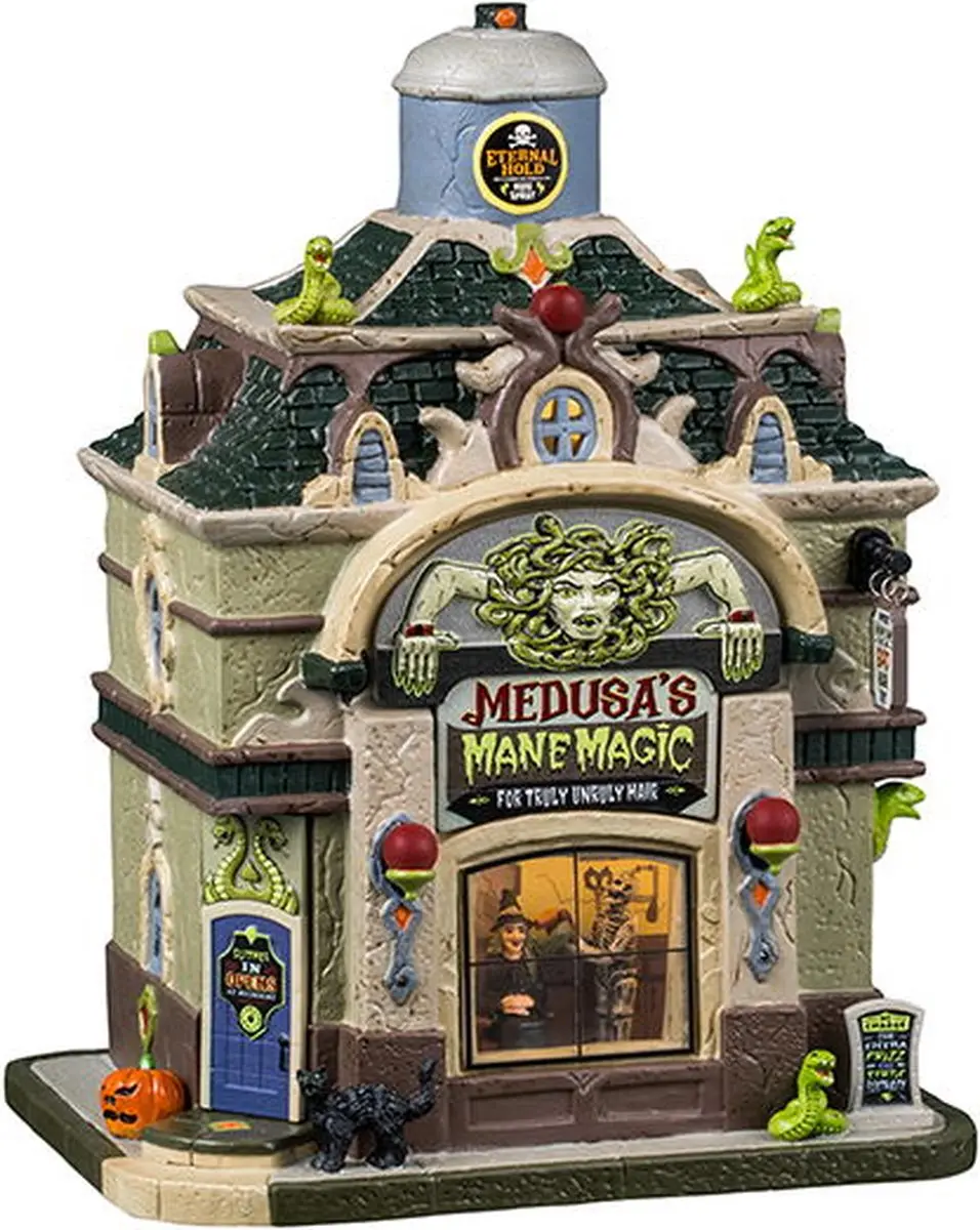 Lemax Spooky Town Medusa's Mane Magic - afbeelding 6 van 6