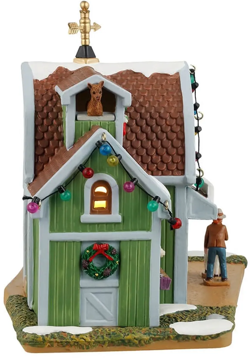 Lemax Woolly Wonderland Alpaca Ranch - 1 Stuks - Multicolor