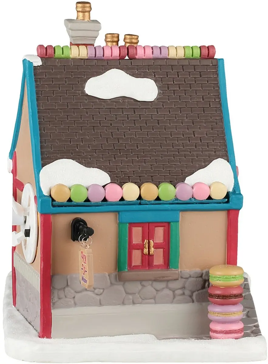Lemax Madeline's Macaroons Verlicht Gebouw - Meerkleurig