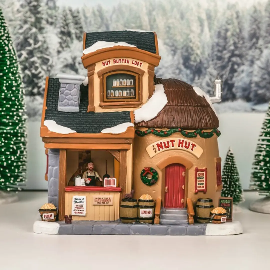 Lemax Nut Hut