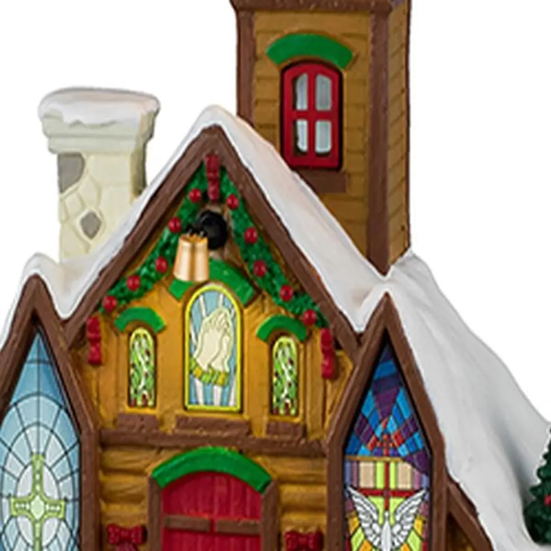 Lemax Bear Creek Chapel - 1 Stuks - Meerkleurig