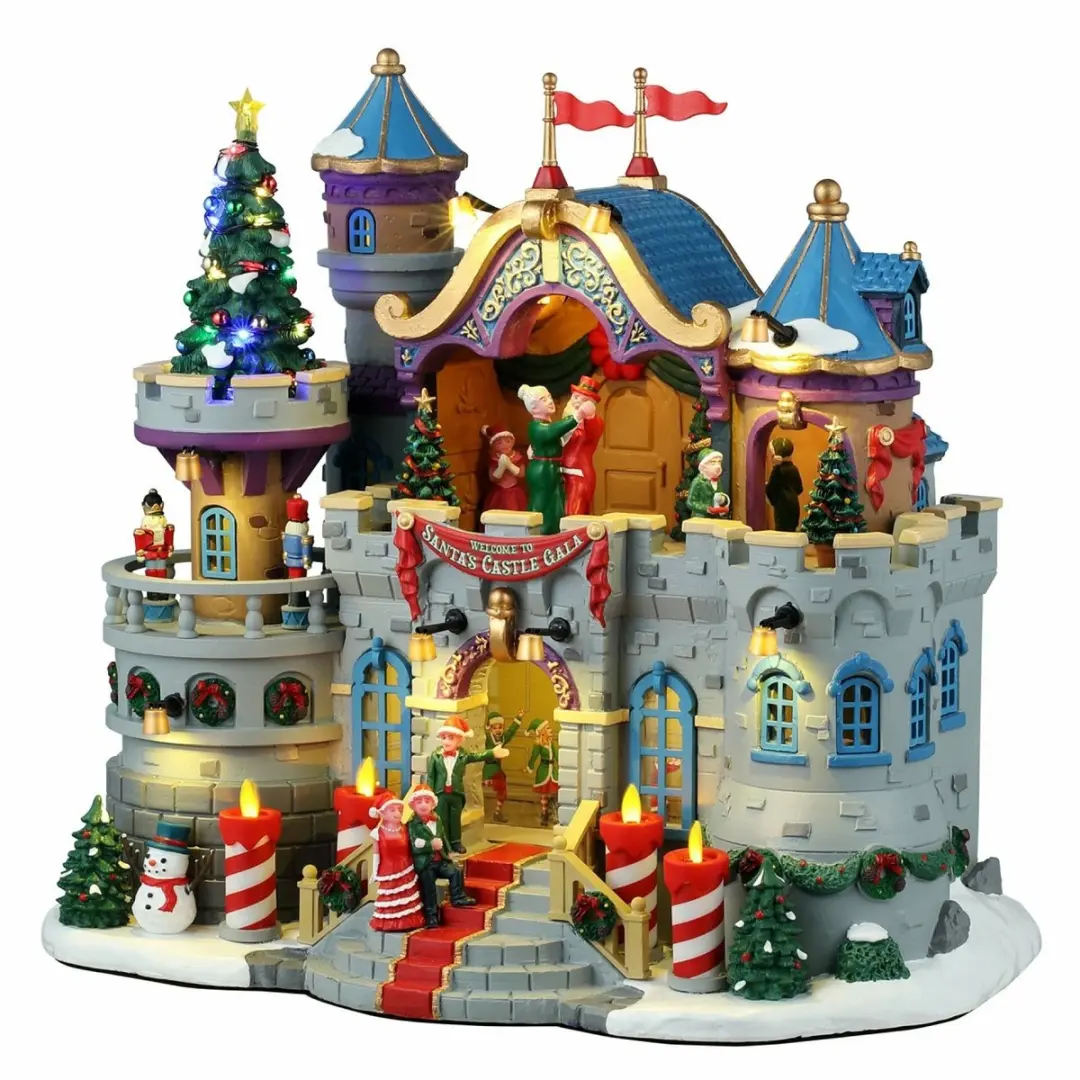 Lemax Santa's Castle Gala Verlichte Sights & Sounds
