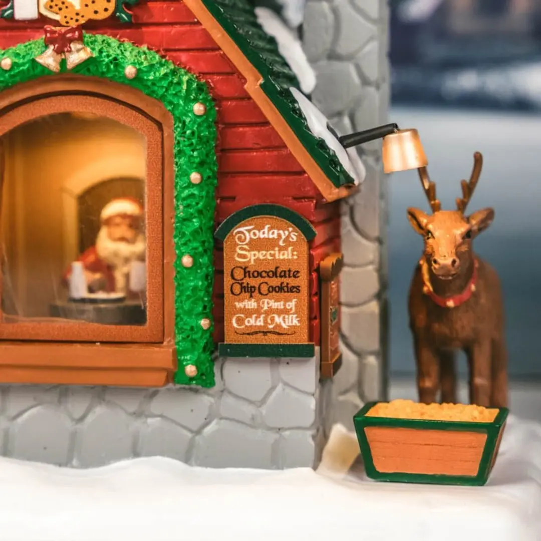 Lemax Santa's Snack Shack - 1 Stuks - Meerkleurig - afbeelding 6 van 6
