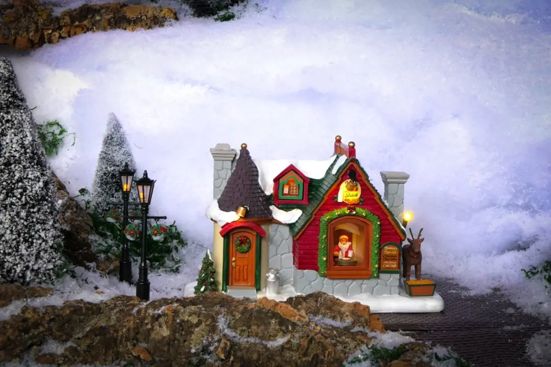 Lemax Santa's Snack Shack - 1 Stuks - Meerkleurig