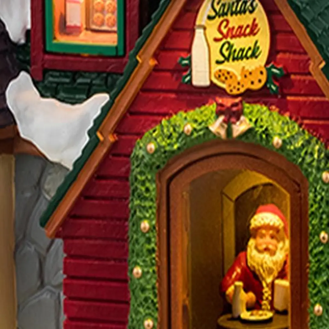 Lemax Santa's Snack Shack - 1 Stuks - Meerkleurig