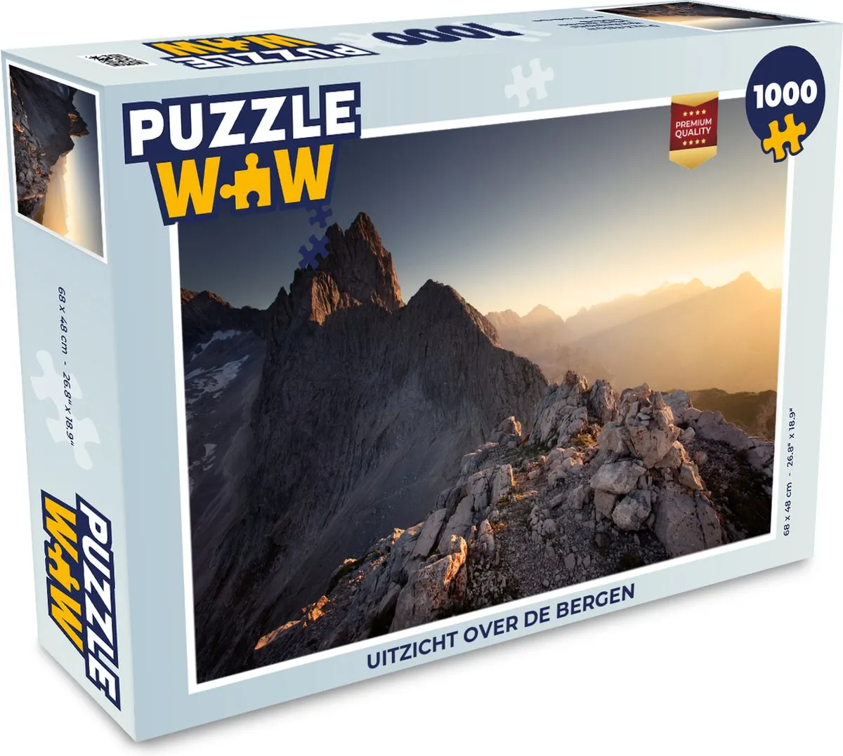 PuzzleWow Legpuzzel 1000 Stuks