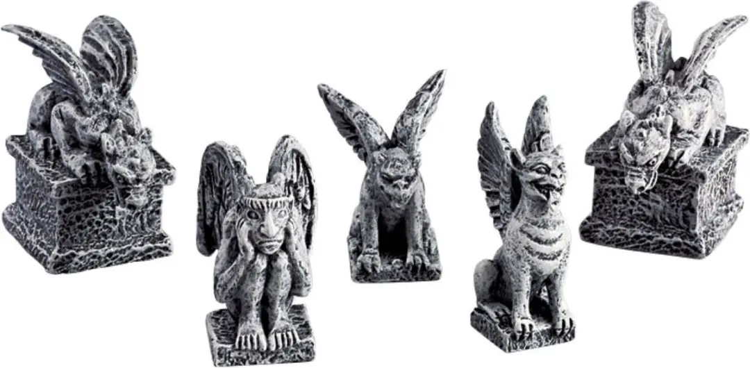Lemax Spooky Town Gargoyles