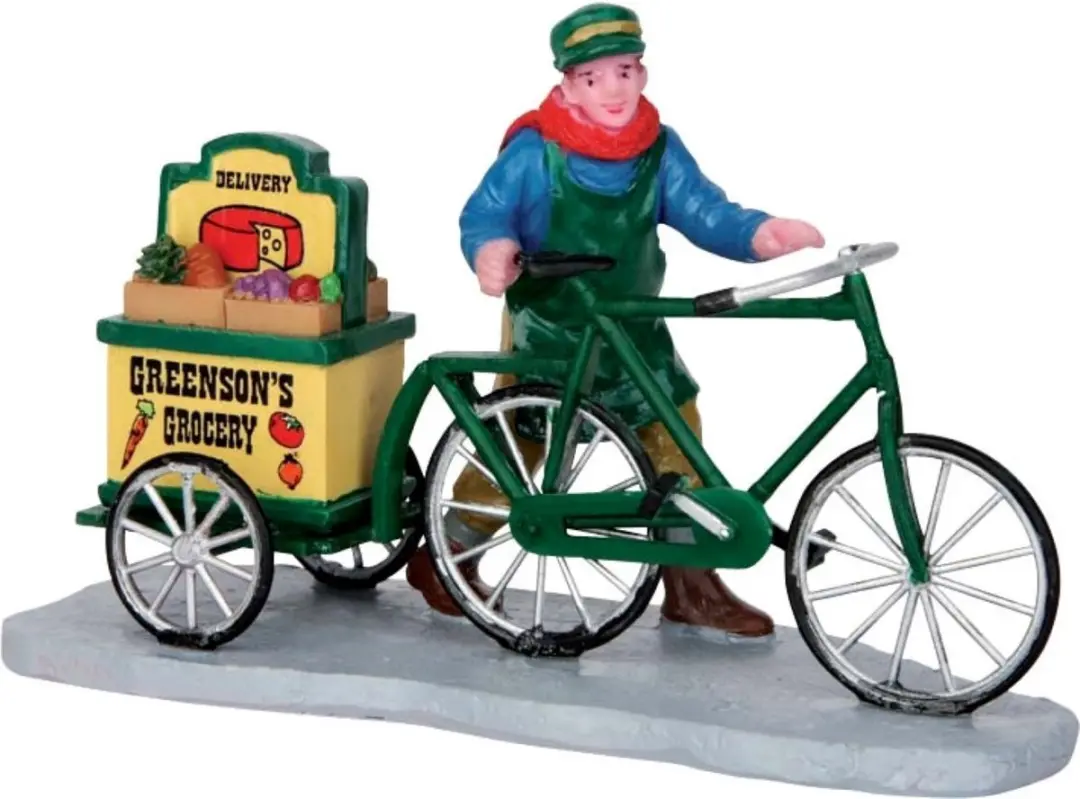 Lemax Greenson's Grocery Delivery Kersthuisjes & Kerstdorpen