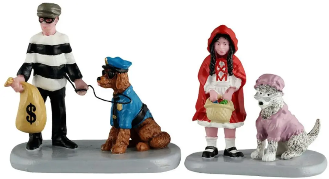 Lemax Spooky Town Trick-or-Treat Companions
