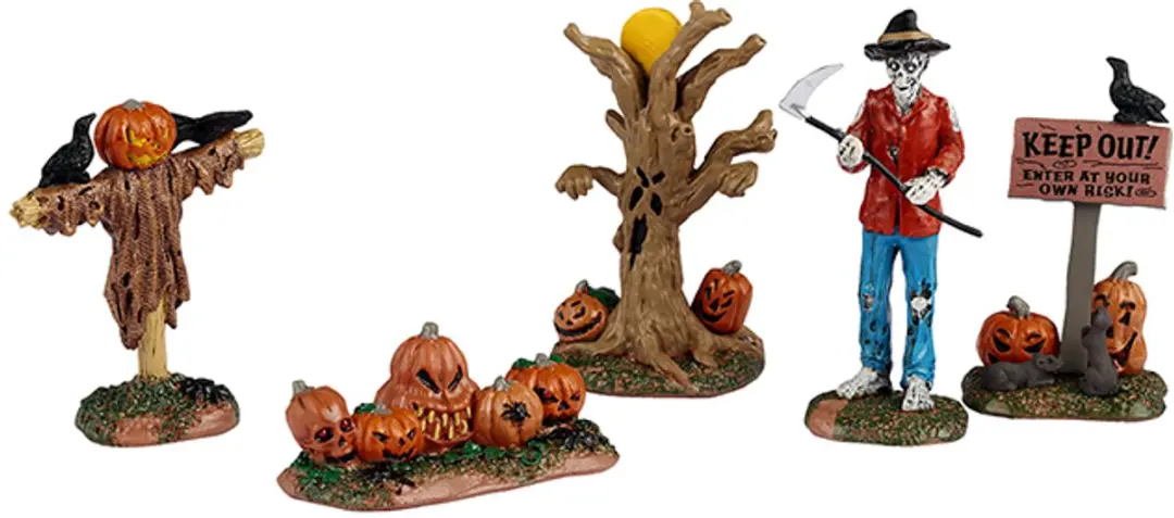 Lemax Spooky Town Creepy Pumpkin Patch