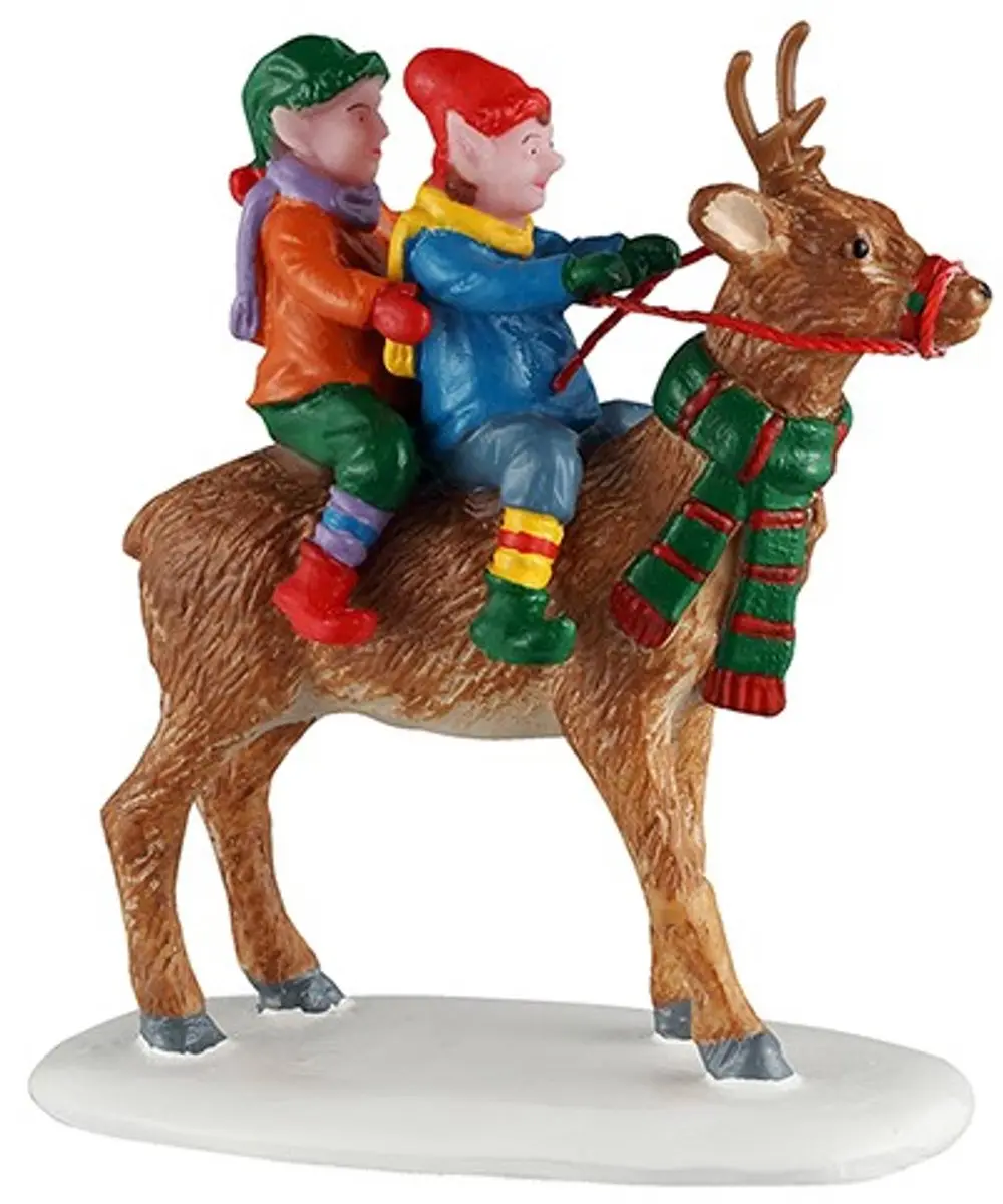 Lemax Reindeer Rides
