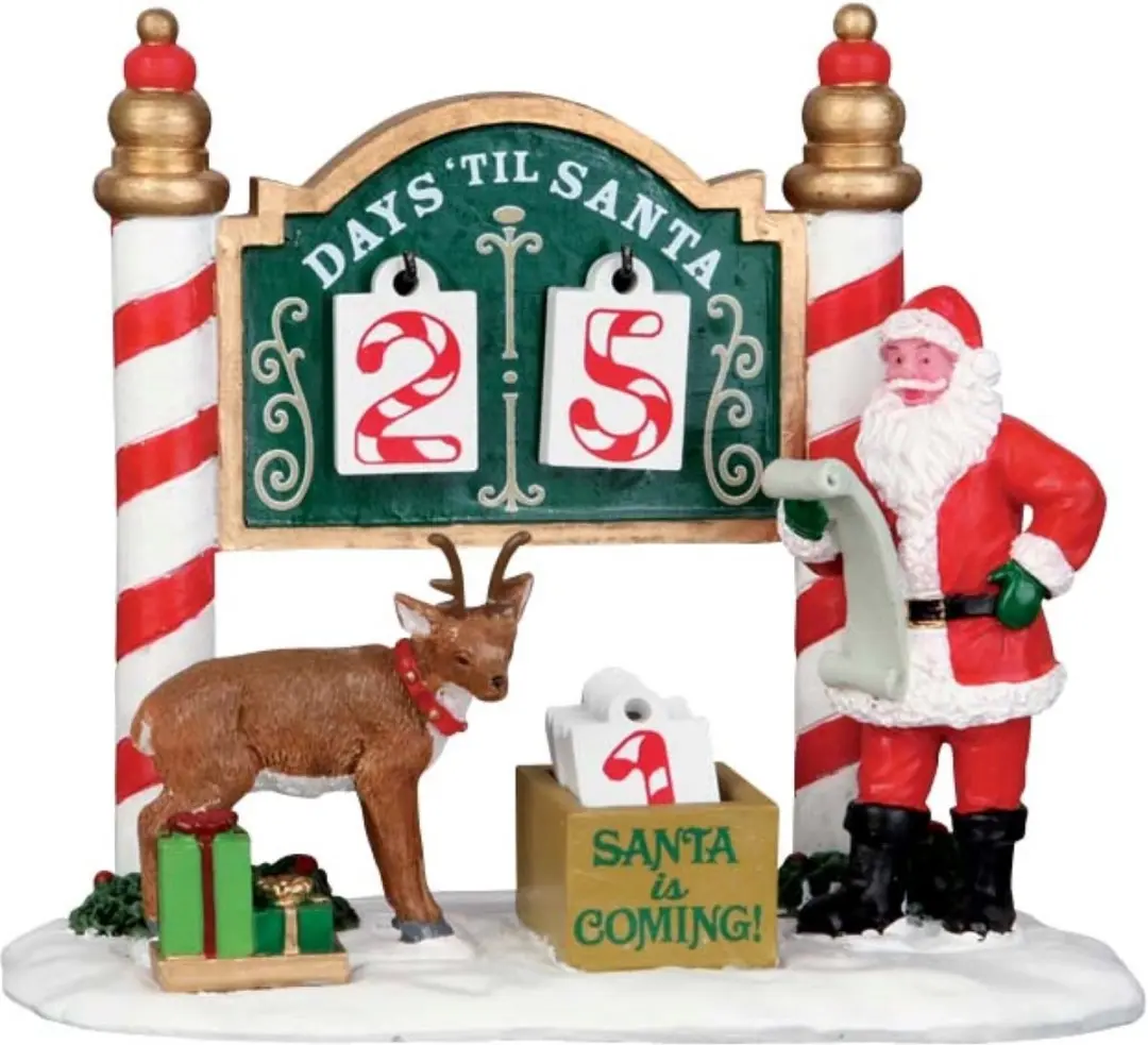 Lemax Christmas Countdown Kersthuisjes