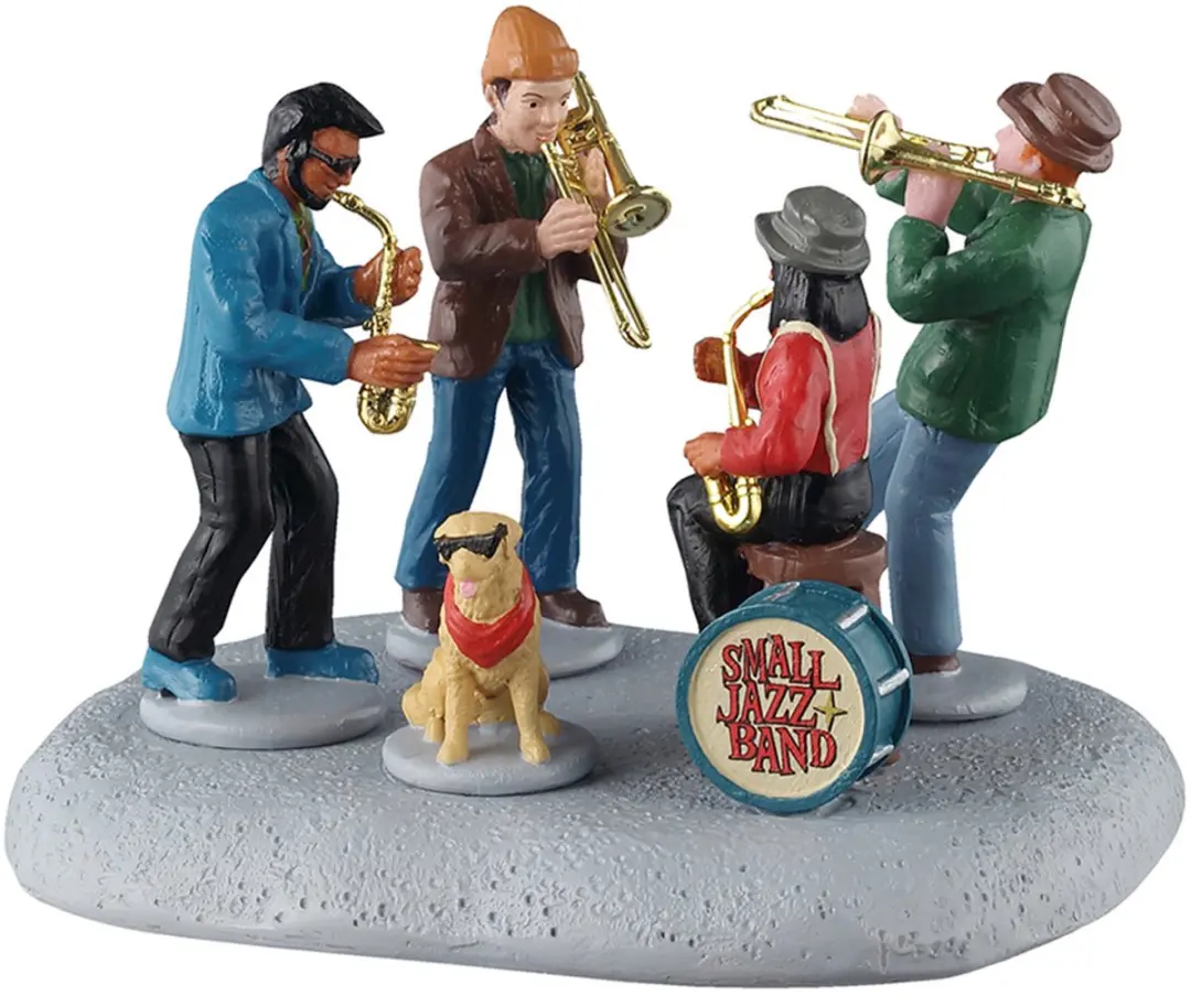 Lemax Small Jazz Band - Multicolor