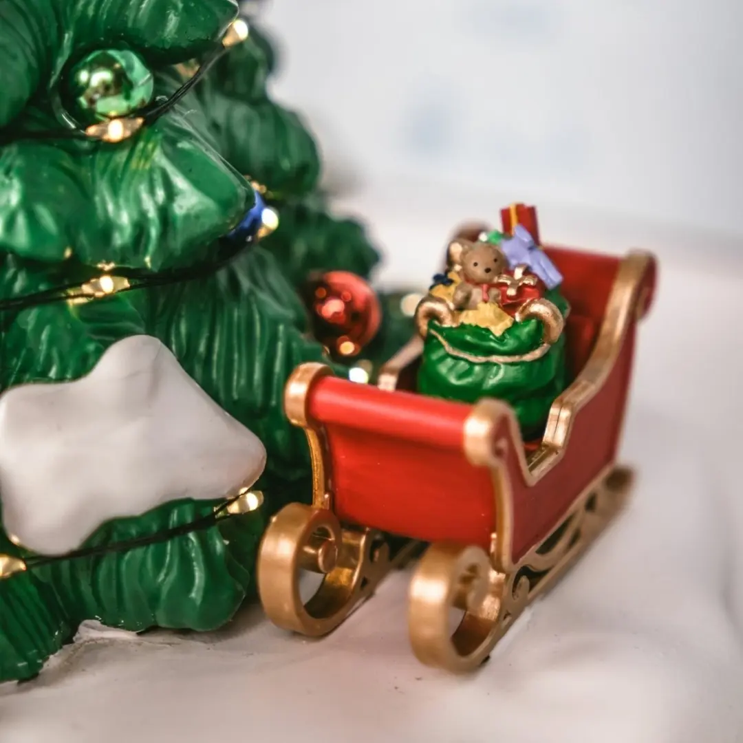 Lemax Reindeer Races Kerstboom met bewegende rendieren - Mehrfarbig