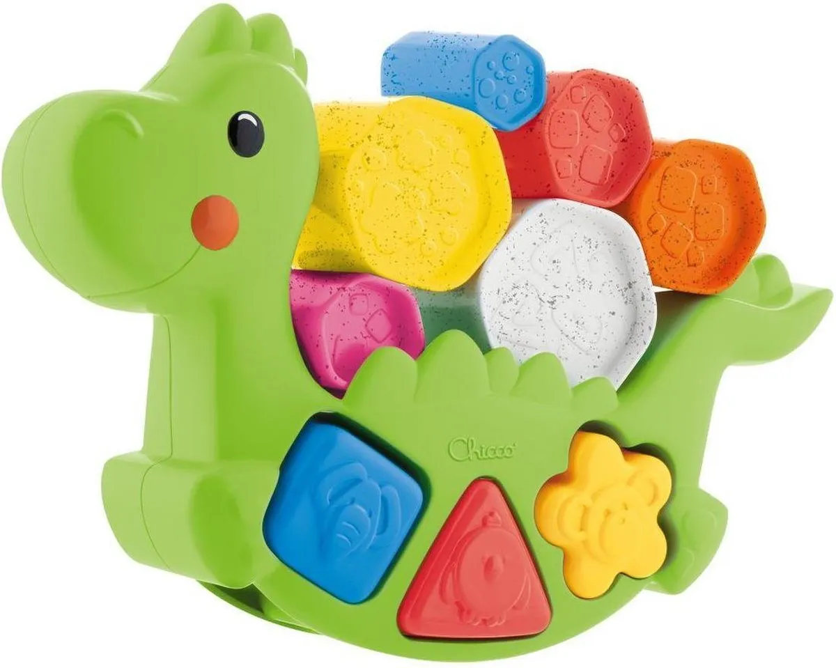 Chicco Lino Leaning Dino Balansspeelgoed - Multi Color - afbeelding 6 van 6