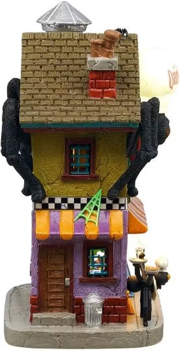 Lemax Spooky Town Quick-Bite Spider Diner - 5 Kleuren