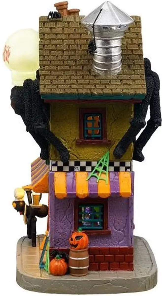 Lemax Spooky Town Quick-Bite Spider Diner - 5 Kleuren
