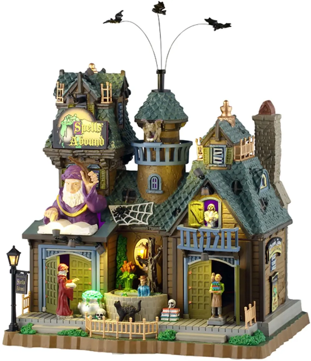 Lemax Spooky Town Spells Abound