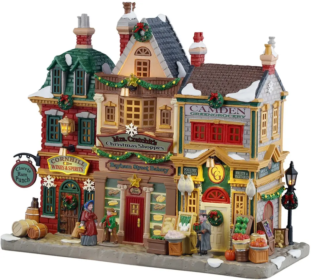 Lemax The Tannenbaum Tower Christmas Shops - Mrs. Cratchit's Shop - 4.5V