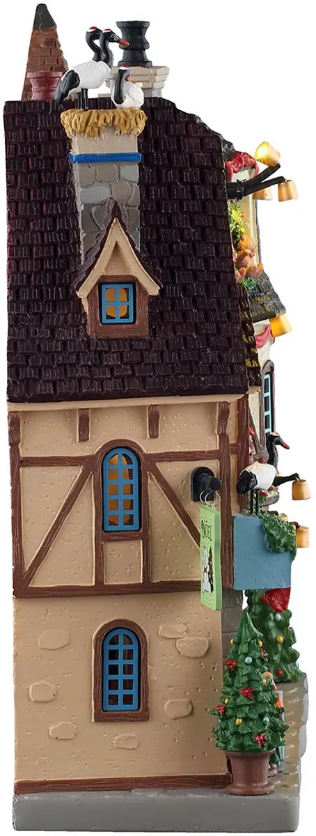 Lemax Noel Alsace Facade - Mehrfarbig