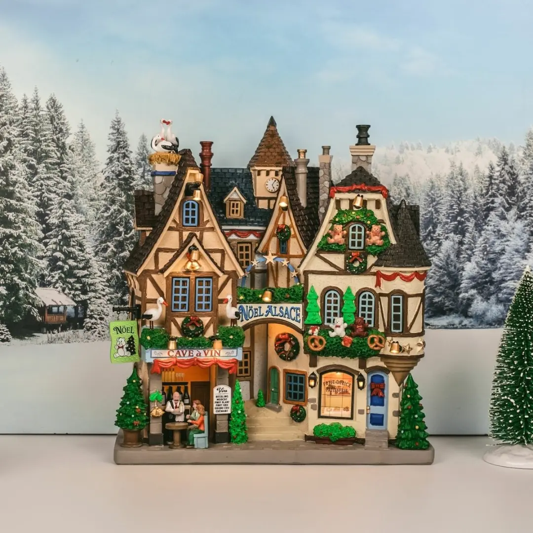 Lemax Noel Alsace Facade