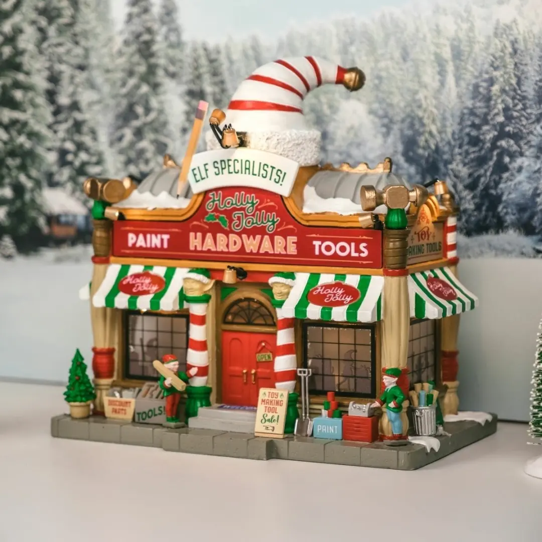 Lemax Holly Jolly Hardware Huis - Mehrfarbig