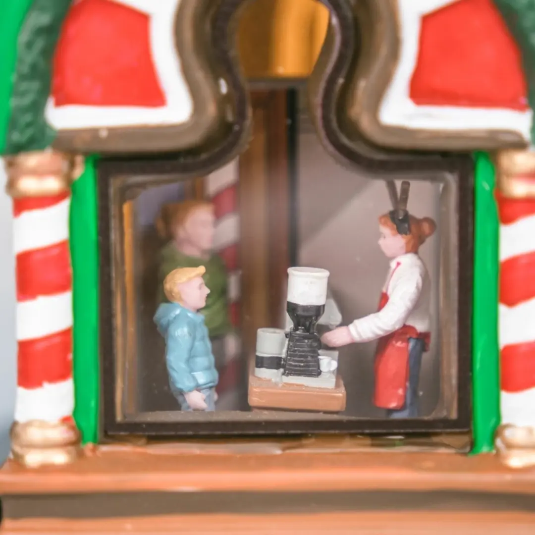 Lemax The Reindeer Cafe - Meerkleurig - afbeelding 6 van 6
