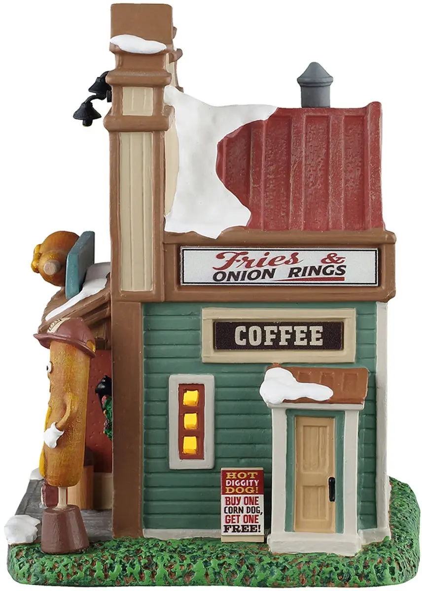 Lemax Doggie On A Stick Corn Dogs