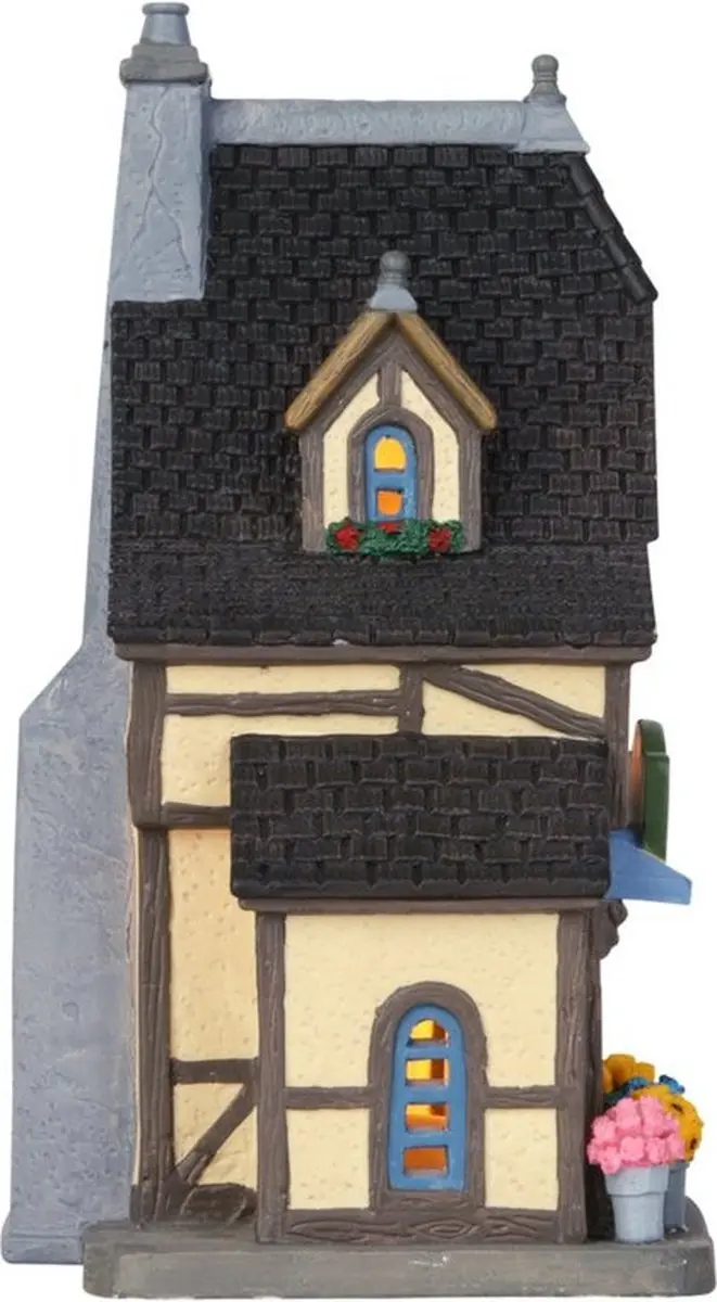 Lemax The Flower Basket Verlicht Gebouw - Mix