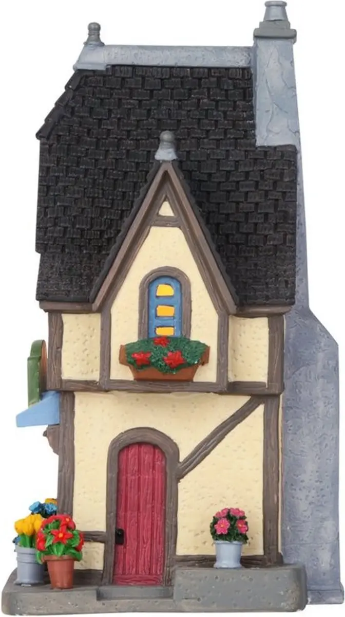 Lemax The Flower Basket Verlicht Gebouw - Mix