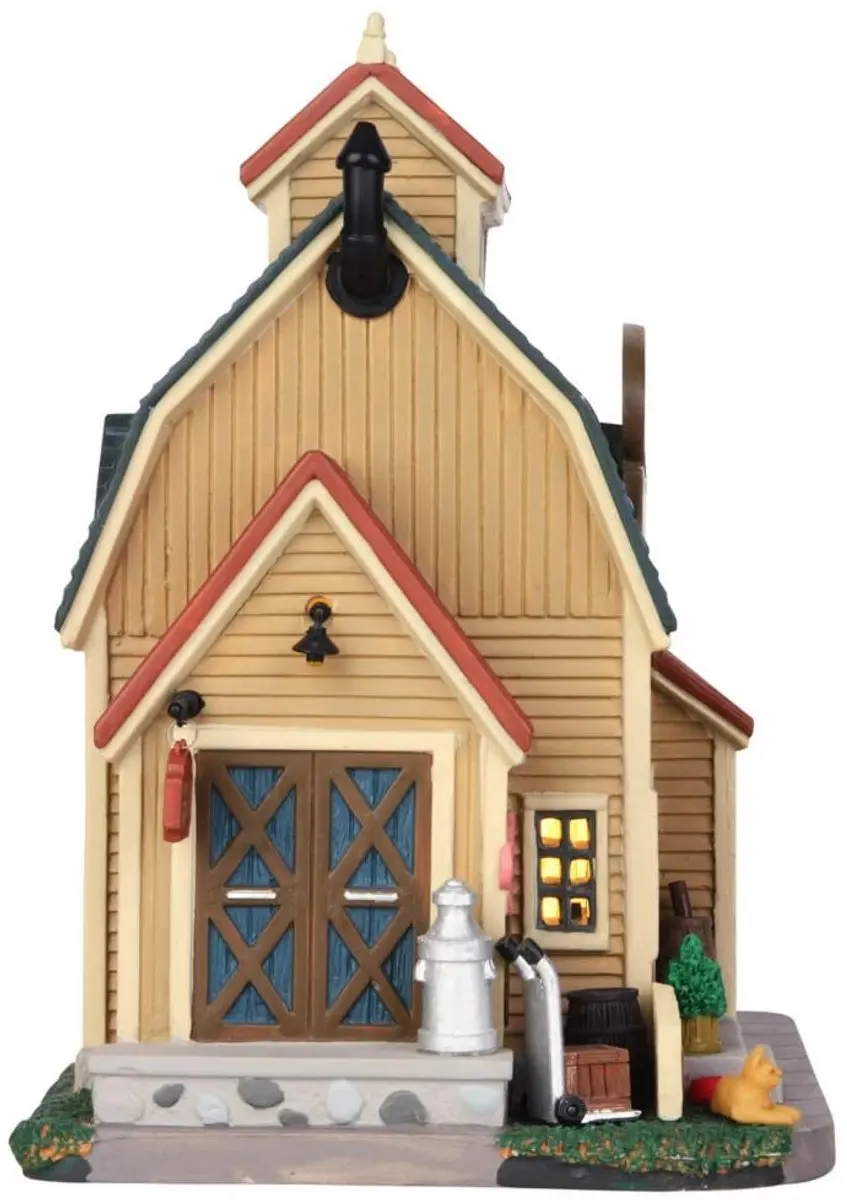 Lemax Farmington Creamery Huisje - Kleurrijk