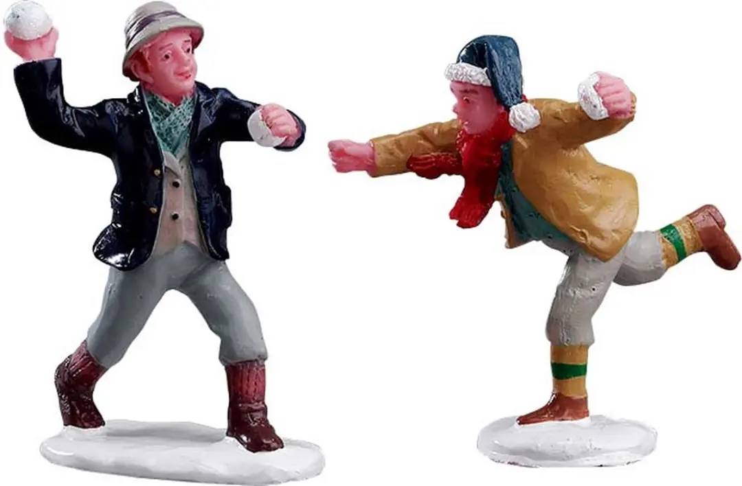 Lemax Snowball Fun Kersthuisjes Set